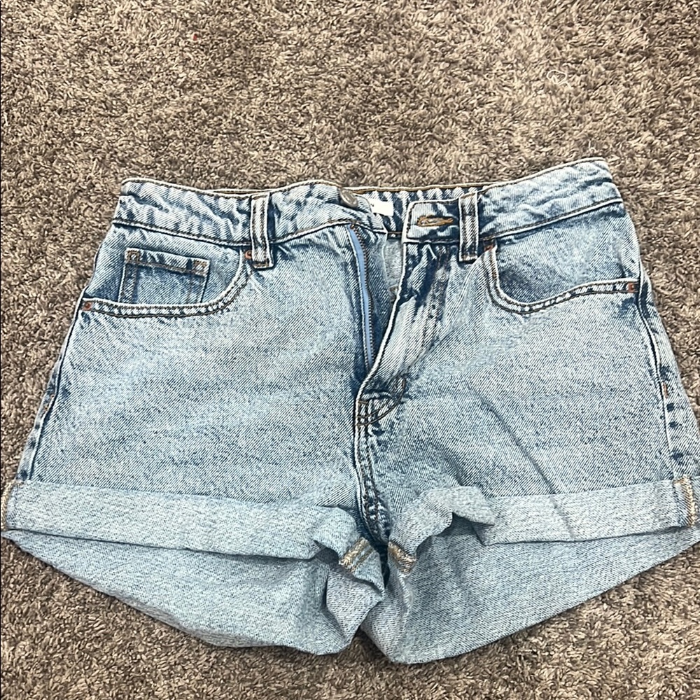 PacSun Jean “mom Shorts” with Cuffed Hem